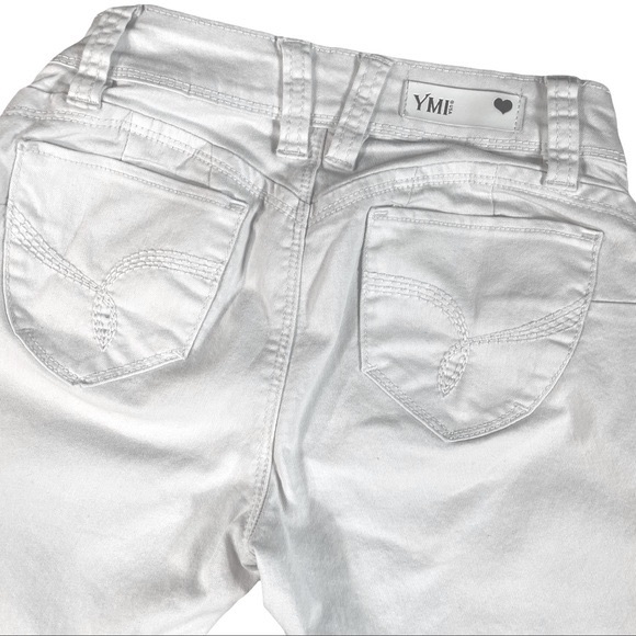 YMI size 3 wannabettabutt? all white skinny jeans, vintage, great condition - Picture 11 of 16